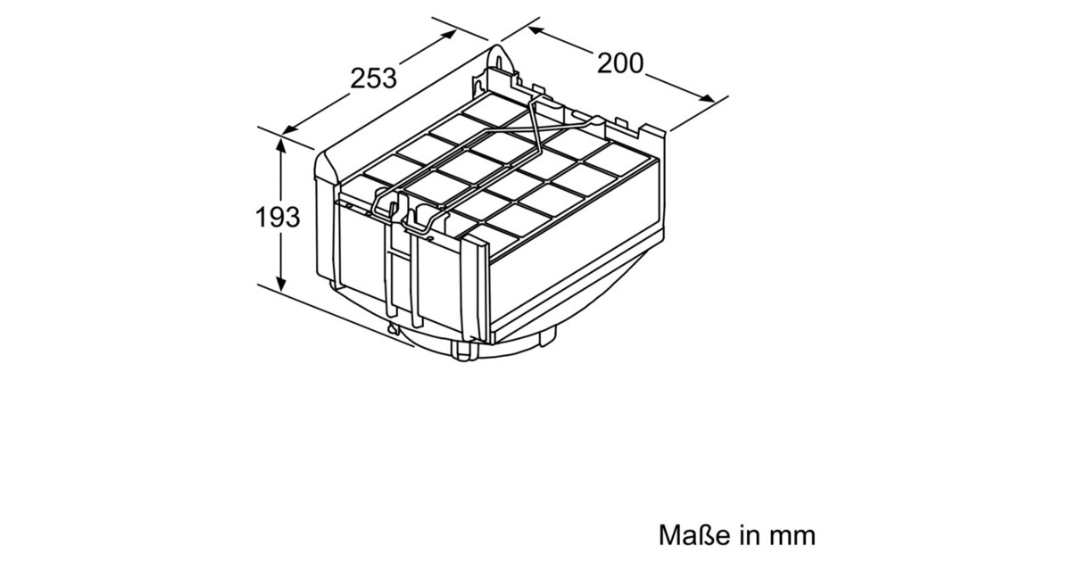 Bosch Integriertes CleanAir-Modul regenerativ DWZ0XX0J0, Umrüst-Set