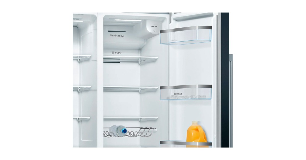 Bosch KAD93ABEP Serie 6, Side-by-Side(schwarz)