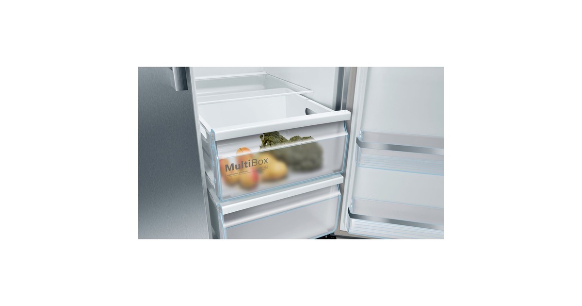 Bosch KAG93AIEP Serie | 6, Side-by-Side(edelstahl/grau)