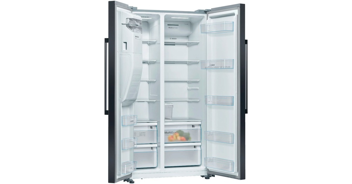 Bosch KAI93VBFP Serie 6, Side-by-Side(schwarz/grau)