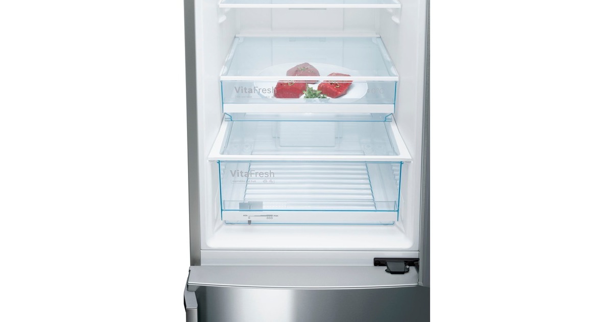 Bosch KGE398XBA Serie 6, Kühl-/Gefrierkombination(edelstahl (dunkel))