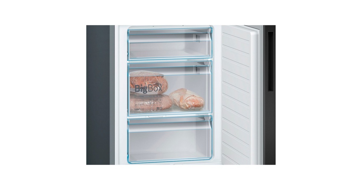 Bosch KGE398XBA Serie 6, Kühl-/Gefrierkombination(edelstahl (dunkel))