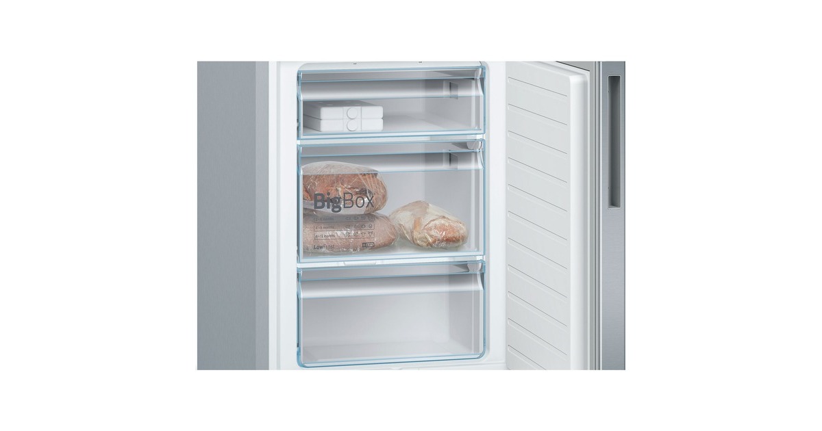 Bosch KGE39AICA Serie | 6, Kühl-/Gefrierkombination(edelstahl)