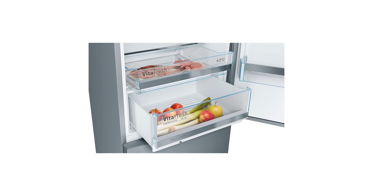 Bosch KGE49AICA Serie | 6, Kühl-/Gefrierkombination(edelstahl)