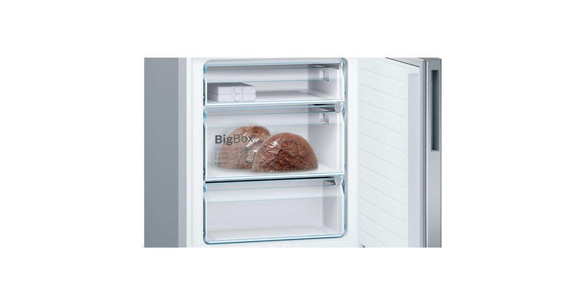 Bosch KGE49AICA Serie | 6, Kühl-/Gefrierkombination(edelstahl)