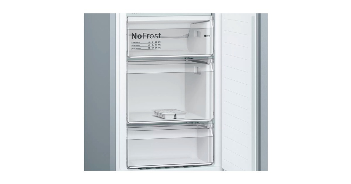 Bosch KGN34NLEB Serie 2, Kühl-/Gefrierkombination(edelstahl)