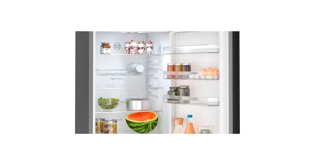 Bosch KGN39VXAT Serie 4, Kühl-/Gefrierkombination(edelstahl (dunkel))