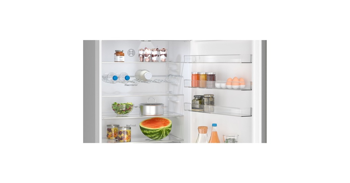 Bosch KGN497ICT Serie 4, Kühl-/Gefrierkombination(edelstahl)