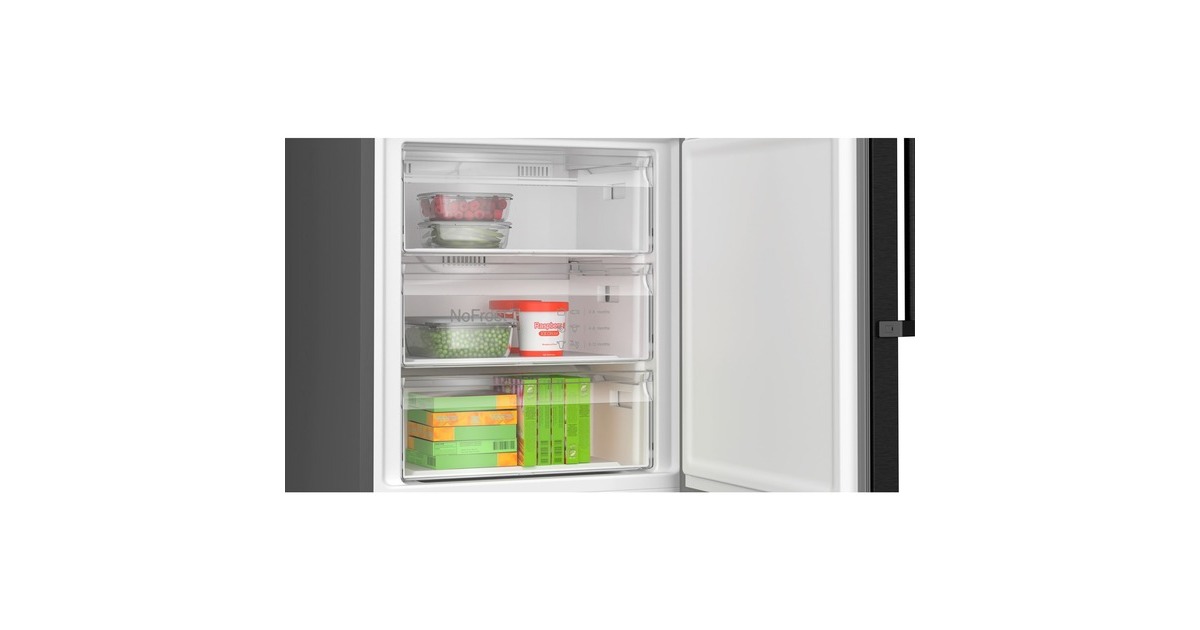 Bosch KGN49VXCT Serie 4, Kühl-/Gefrierkombination(edelstahl (dunkel))