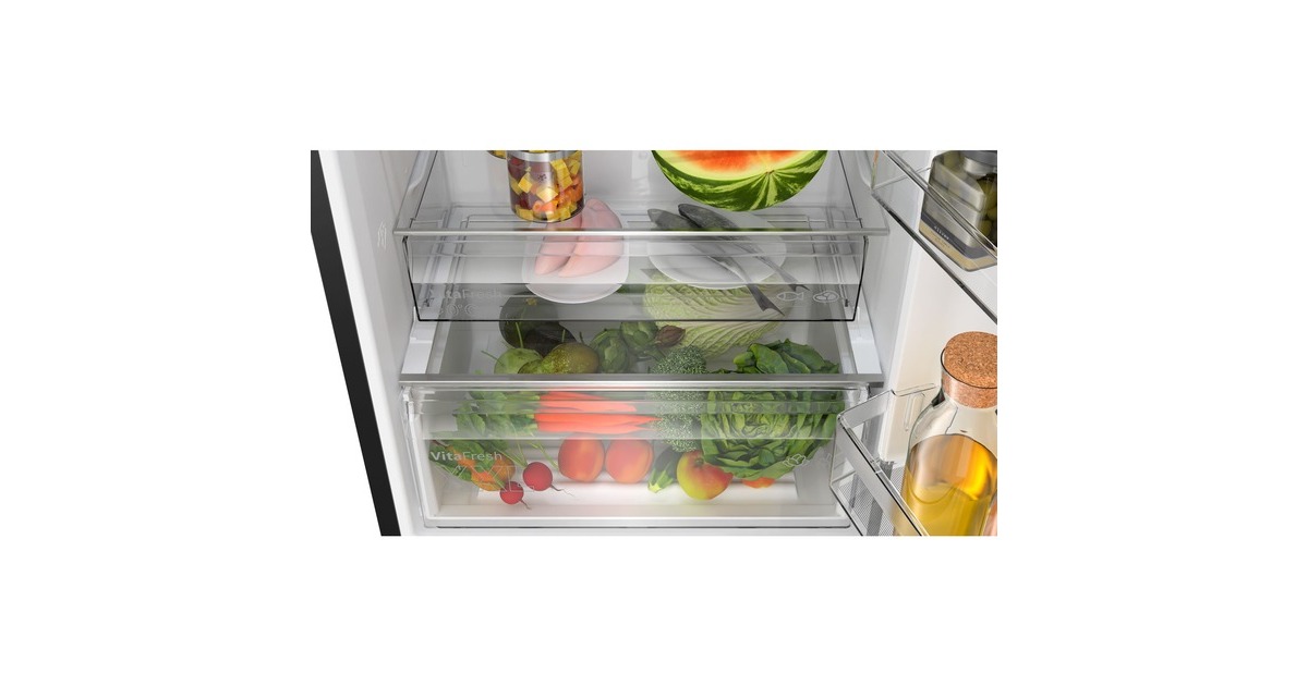 Bosch KGN49VXCT Serie 4, Kühl-/Gefrierkombination(edelstahl (dunkel))