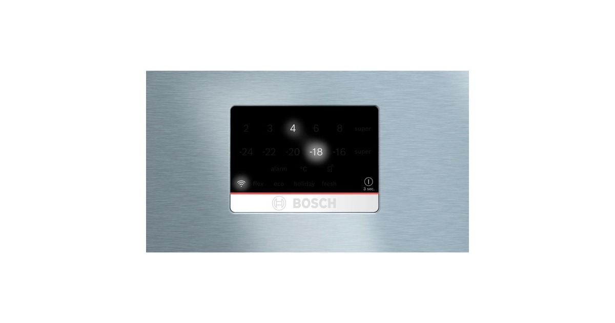 Bosch KGP76AIC0N Serie 8, Kühl-/Gefrierkombination(edelstahl)