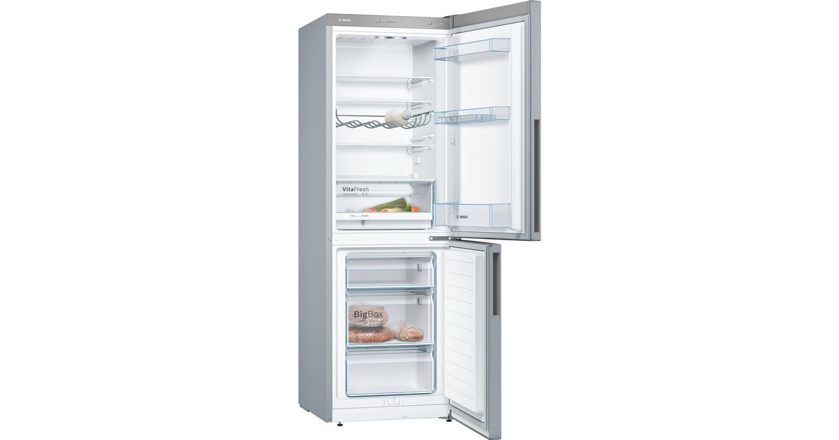 Bosch KGV33VLEA Serie | 4, Kühl-/Gefrierkombination(edelstahl, Serie | 4)
