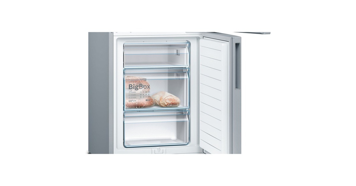 Bosch KGV33VLEA Serie | 4, Kühl-/Gefrierkombination(edelstahl, Serie | 4)