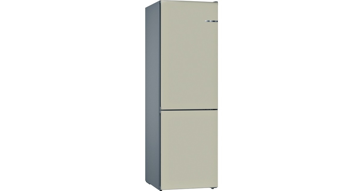 Bosch KVN39IKEC Serie | 4, Kühl-/Gefrierkombination(champagner/grau, Vario Style (austauschbare Farbfronten))