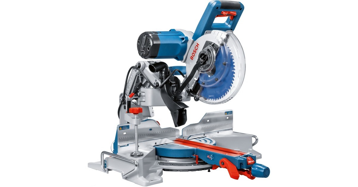 Bosch Kapp-und Gehrungssäge GCM 10 GDJ Professional(blau, 1.800 Watt)