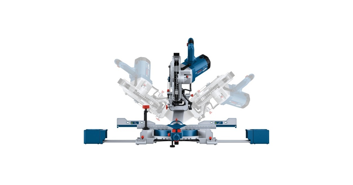 Bosch Kapp-und Gehrungssäge GCM 305-254 D Professional(blau, 1.500 Watt)