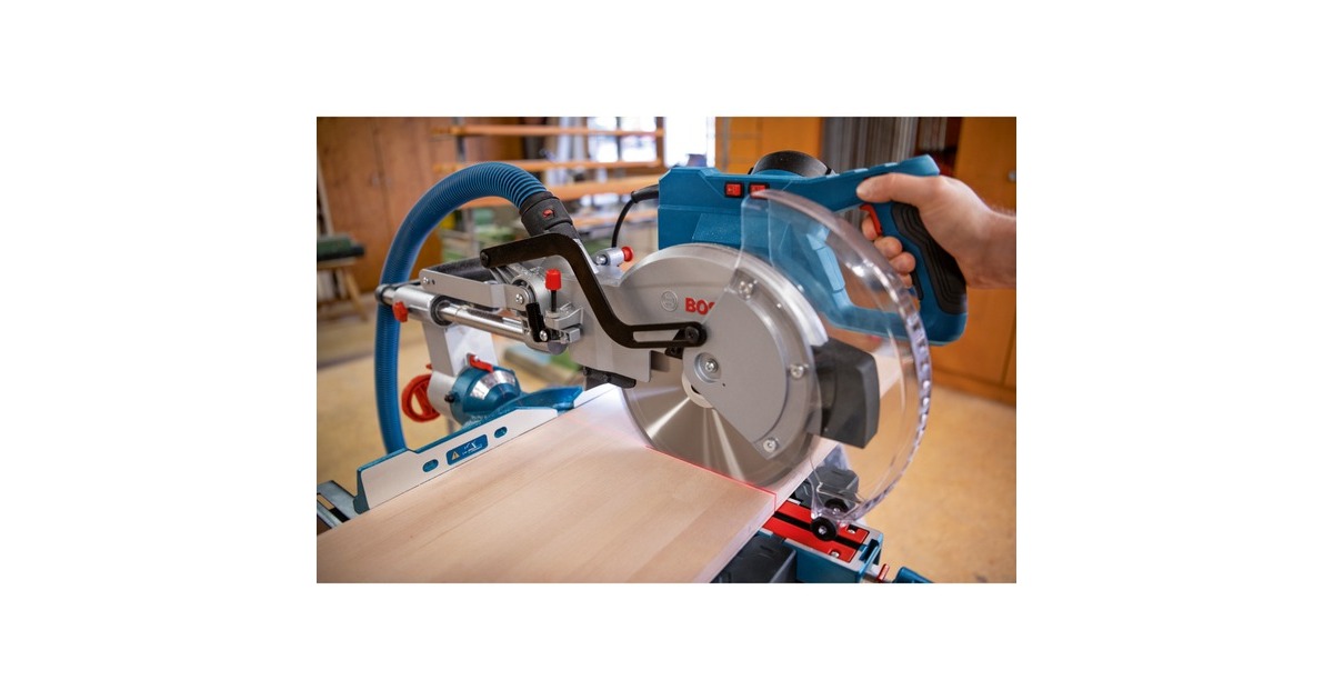 Bosch Kapp-und Gehrungssäge GCM 305-254 D Professional(blau, 1.500 Watt)