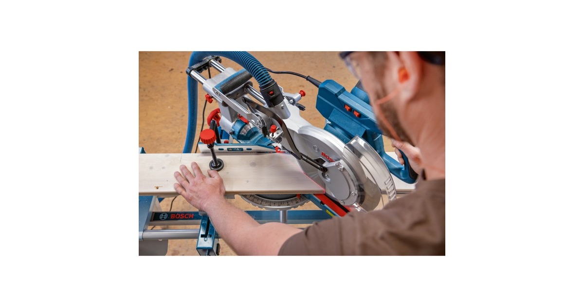 Bosch Kapp-und Gehrungssäge GCM 305-254 D Professional(blau, 1.500 Watt)