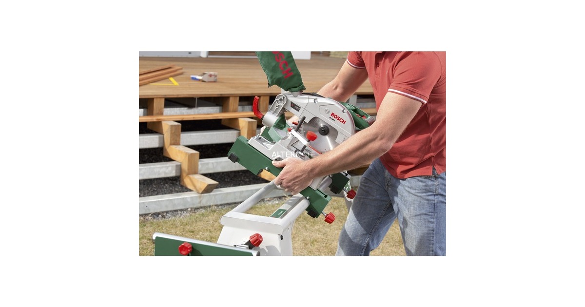 Bosch Kappsägetisch PTA 2400 0603B05000, Untergestell(silber/grün)