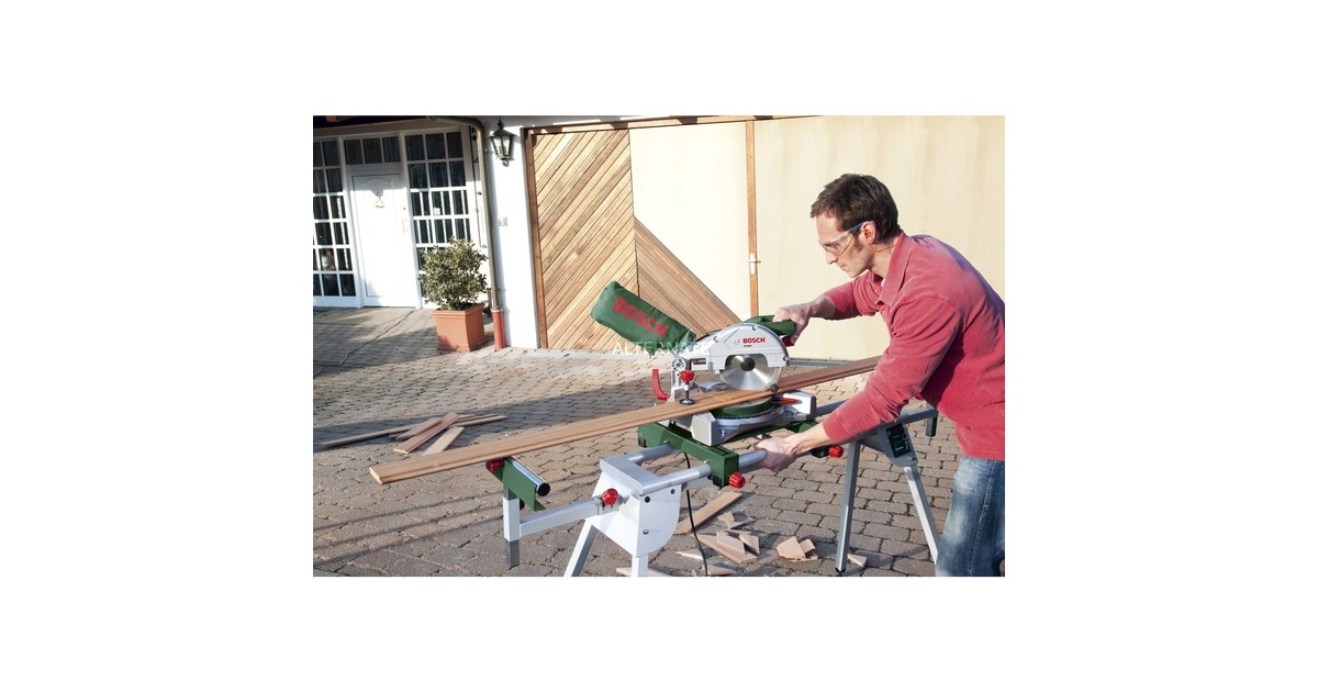 Bosch Kappsägetisch PTA 2400 0603B05000, Untergestell(silber/grün)