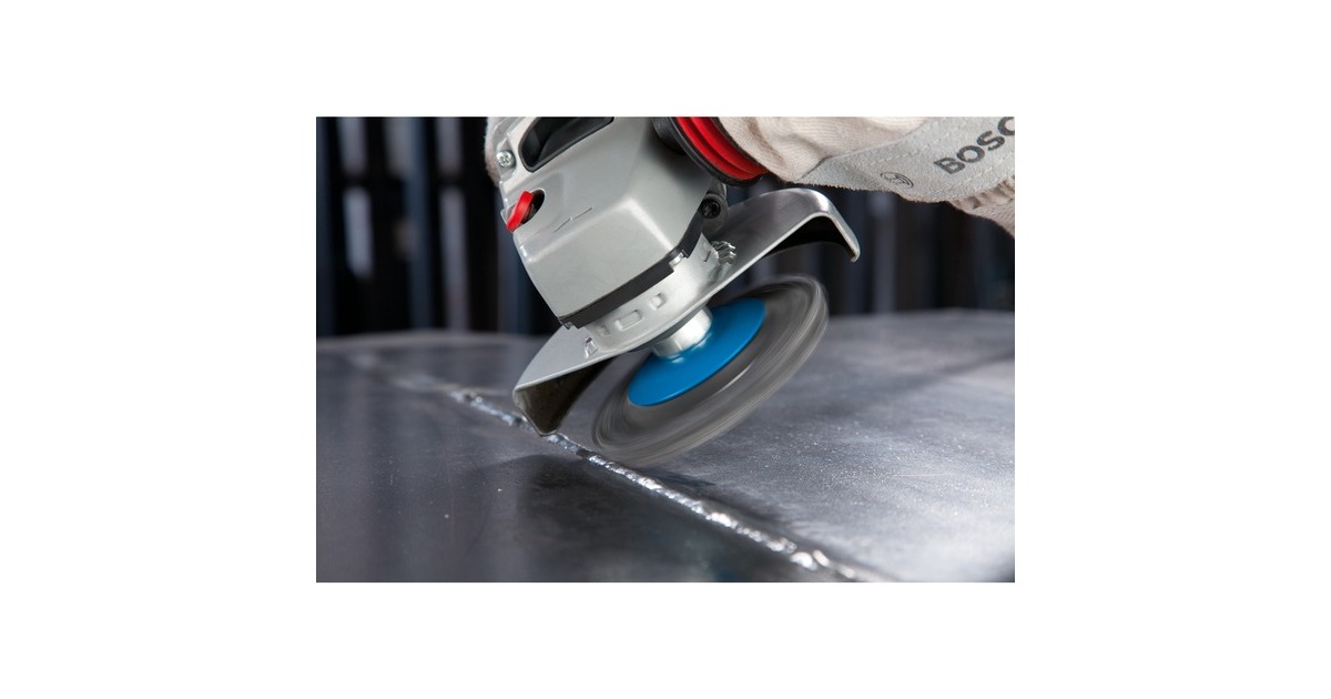 Bosch Kegelbürste Heavy for Metal, Ø 100mm, gezopft(0,5mm Stahldraht, M14, für Winkelschleifer)