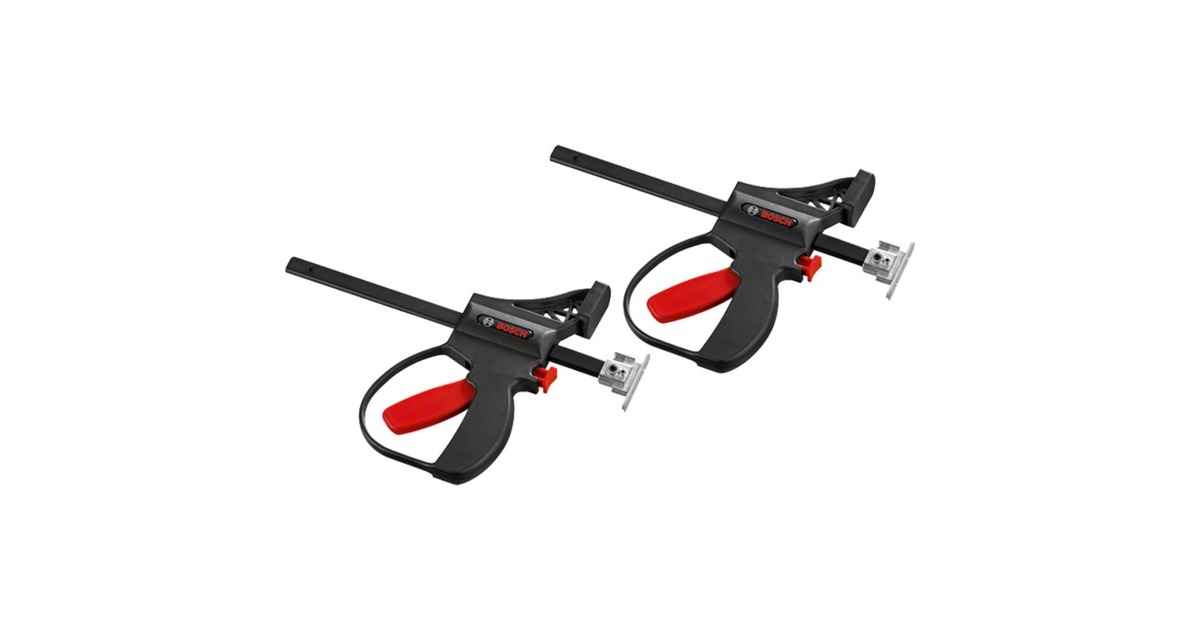 Bosch Klemmzwingen FSN KZW Professional(schwarz, 2 Stück) Bosch Klemmzwingen FSN KZW Professional(schwarz, 2 Stück)