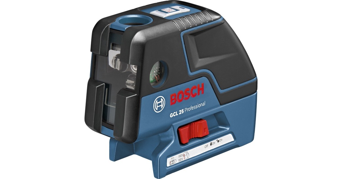 Bosch Kombilaser GCL 25 Professional, Kreuzlinienlaser(blau/schwarz, Schutztasche)