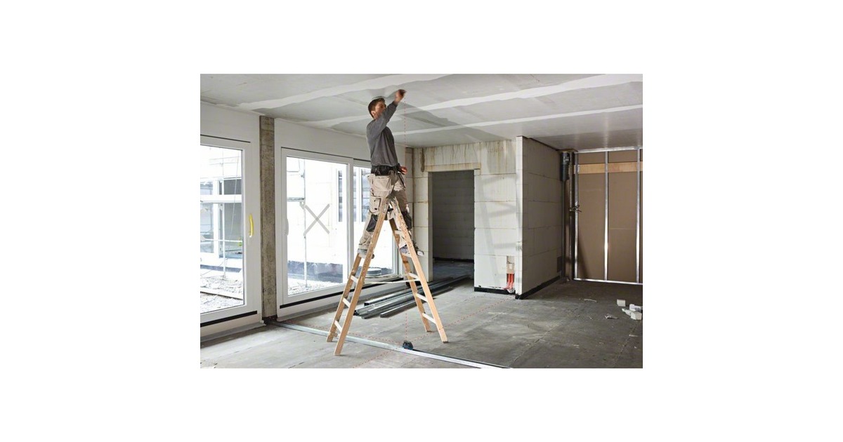 Bosch Kombilaser GCL 25 Professional+ BS150 Professional, Kreuzlinienlaser(blau/schwarz, Schutztasche)