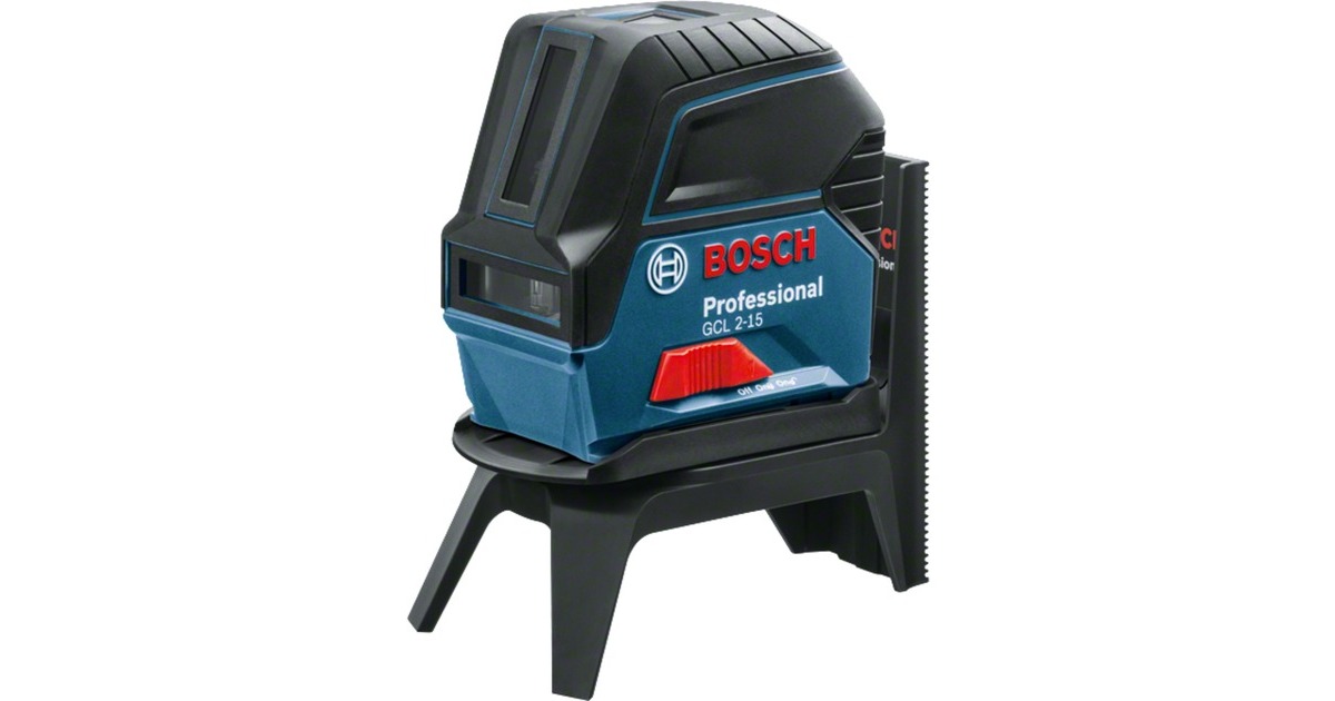 Bosch Kombilaser GCL 2-15 Professional, Kreuzlinienlaser(blau/schwarz, Schutztasche)