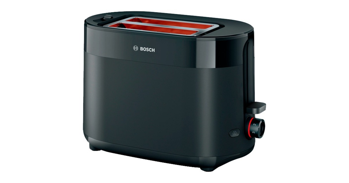 Bosch Kompakt-Toaster MyMoment TAT2M123(schwarz, 950 Watt, für 2 Scheiben Toast) Bosch Kompakt-Toaster MyMoment TAT2M123(schwarz, 950 Watt, für 2 Scheiben Toast)