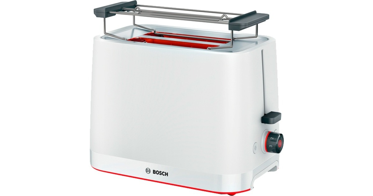 Bosch Kompakt-Toaster MyMoment TAT3M121(weiß, 950 Watt, für 2 Scheiben Toast) Bosch Kompakt-Toaster MyMoment TAT3M121(weiß, 950 Watt, für 2 Scheiben Toast)