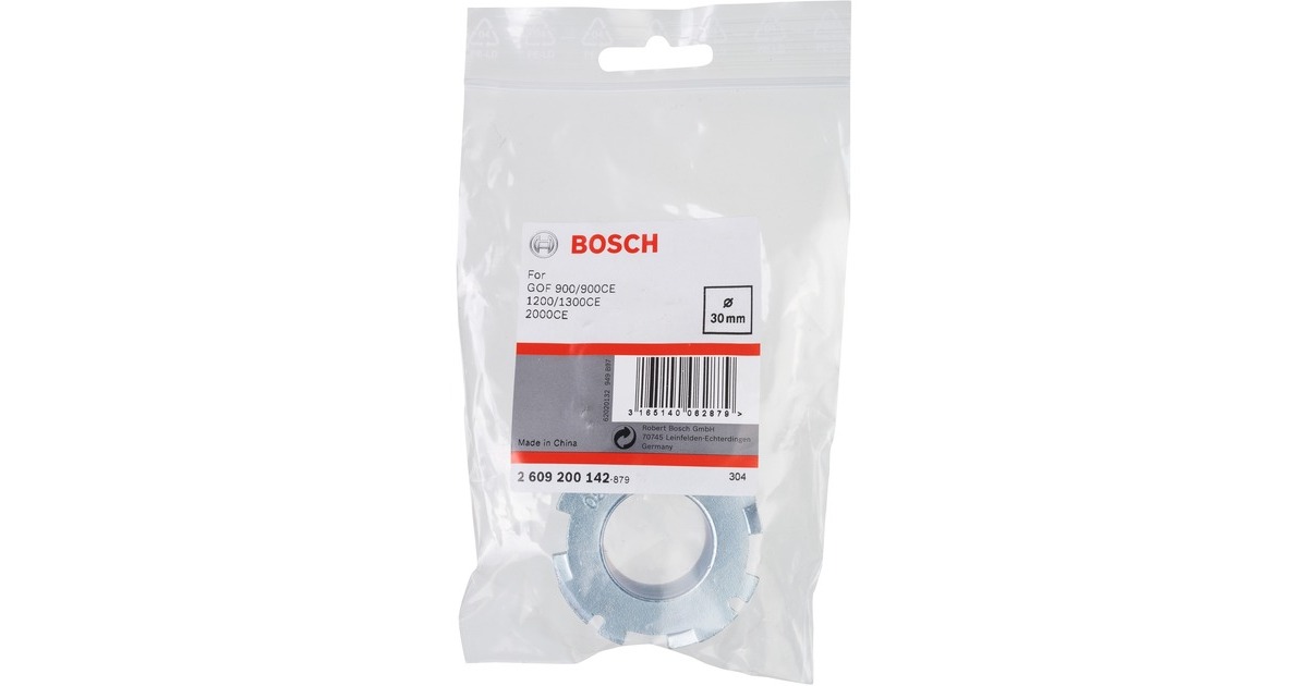 Bosch Kopierhülse mit Schnellverschluss, Ø 30mm, Aufsatz(für Bosch Fräsen GKF, GMF, GOF und POF)