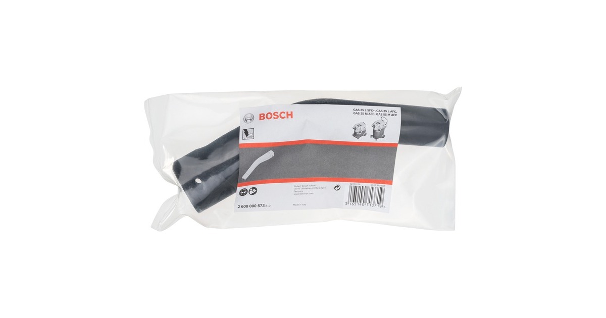 Bosch Krümmer antistatisch für GAS 35-55, Rohr(schwarz)
