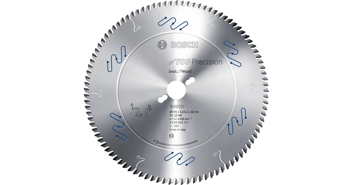 Bosch Kreissägeblatt Best for Wood, Ø 450mm, 66Z(Bohrung 30mm, für Tischkreissägen)