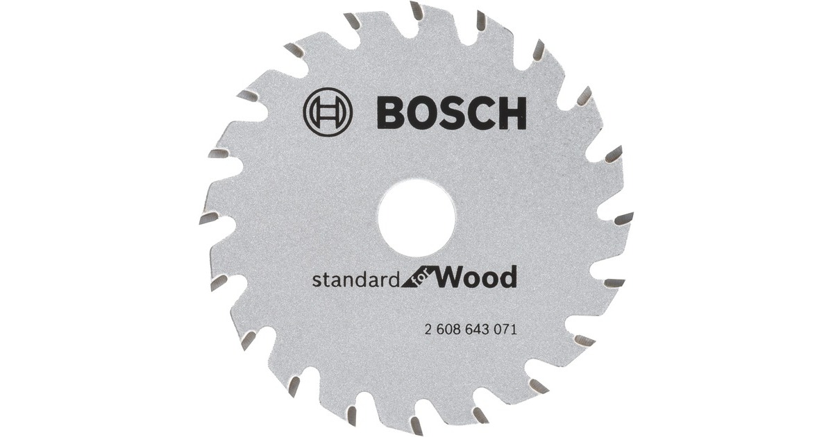 Bosch Kreissägeblatt Optiline Wood, Ø 85mm, 20Z(Bohrung 15mm, für Handkreissägen)