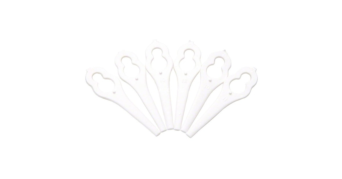 Bosch Kunststoffmesser ART 23 cm, Ersatzmesser(weiß, 24 Stück)