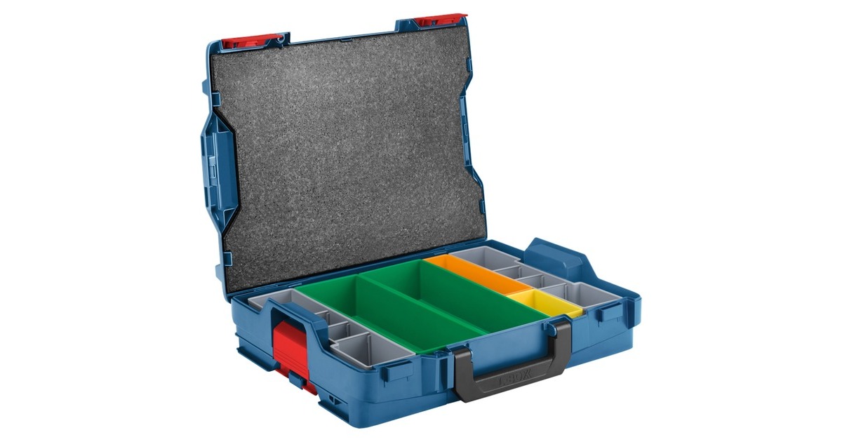 Bosch L-BOXX 102, Set mit 6 Teilen, Werkzeugkiste(blau)