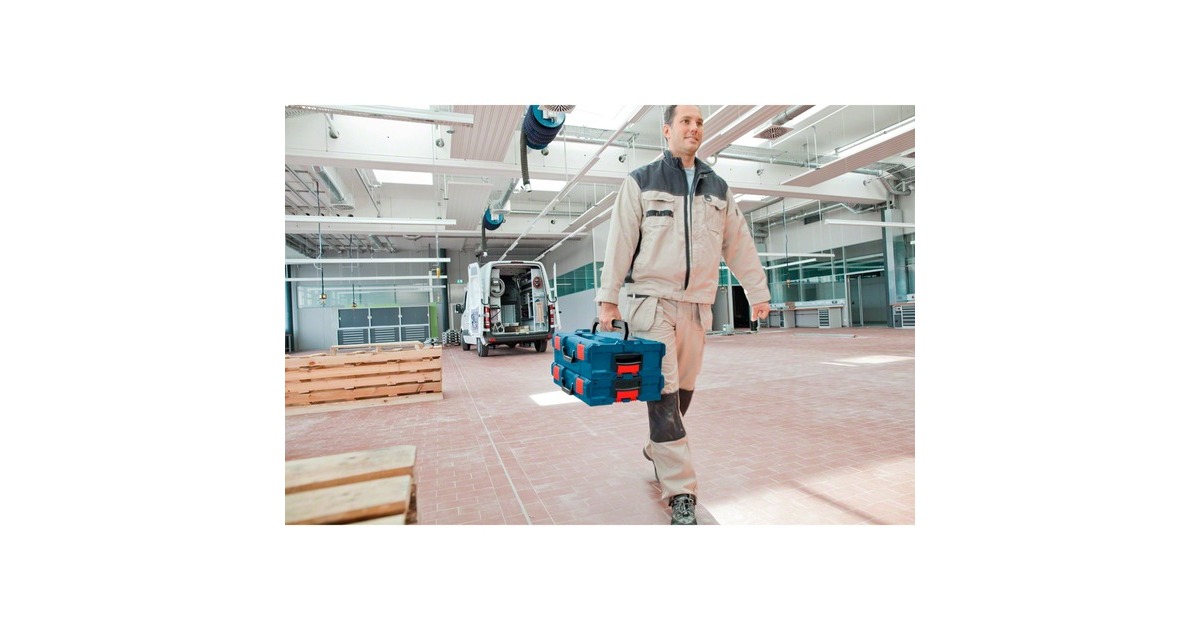 Bosch L-BOXX 102, Set mit 6 Teilen, Werkzeugkiste(blau)