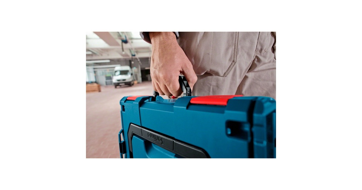 Bosch L-BOXX 102, Set mit 6 Teilen, Werkzeugkiste(blau)
