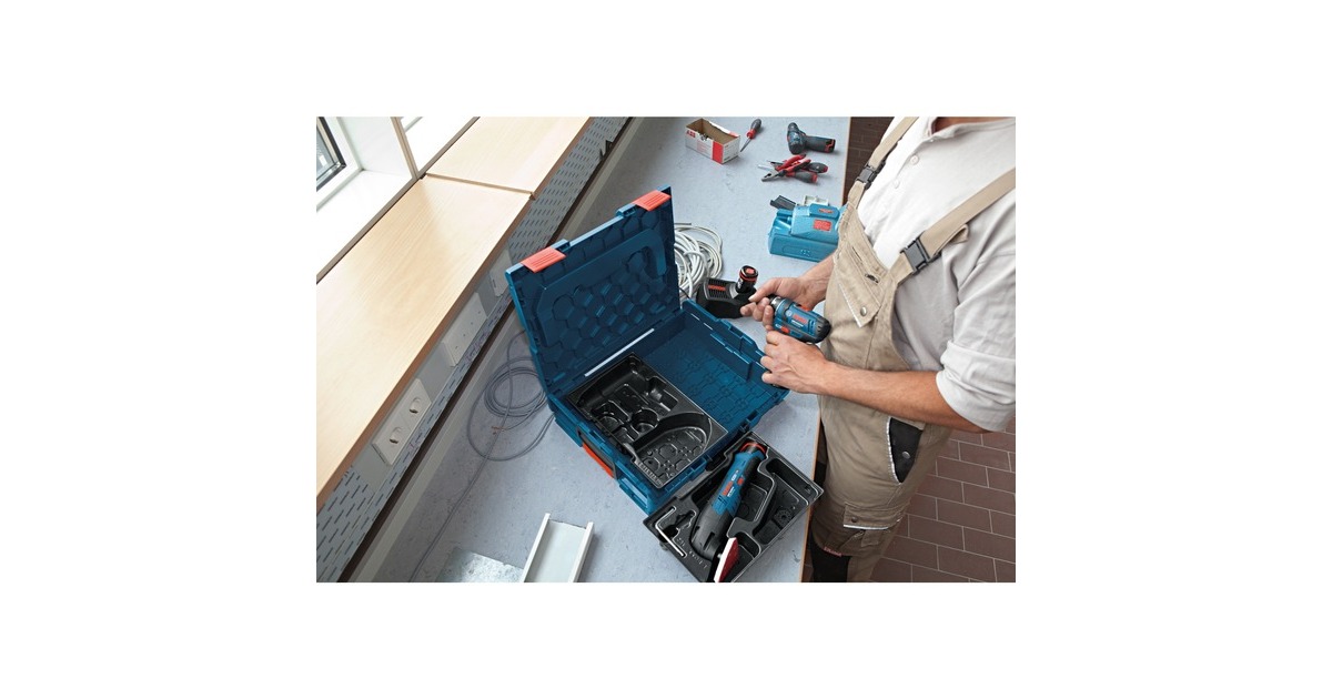 Bosch L-Boxx Einlage für Zubehör GAS 35/55 + AC(schwarz, für L-BOXX 102)