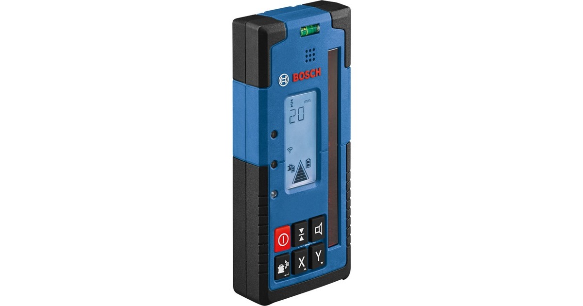 Bosch Laser-Empfänger LR 60 Professional + Halterung(blau/schwarz)