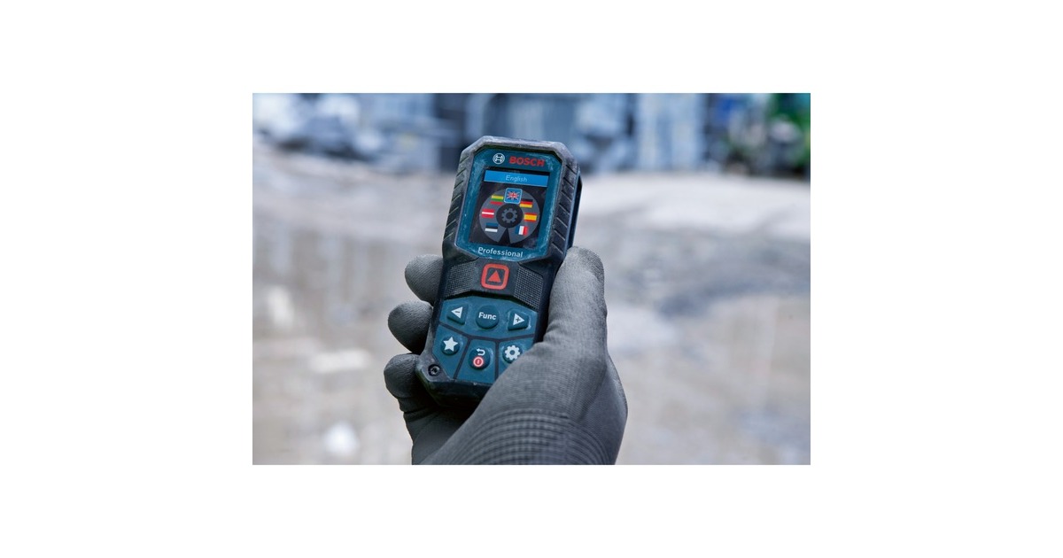 Bosch Laser-Entfernungsmesser GLM 50-22 Professional(blau/schwarz, Reichweite 50m, rote Laserlinie)