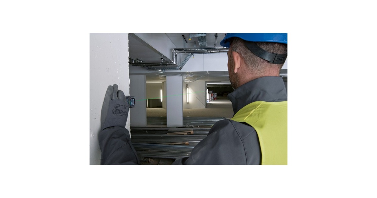 Bosch Laser-Entfernungsmesser GLM 50-25 G Professional(blau/schwarz, Reichweite 50m, grüne Laserlinie)