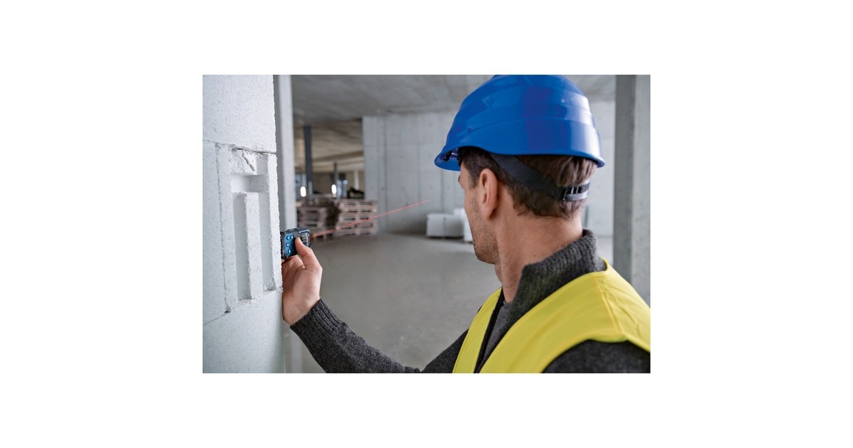 Bosch Laser-Entfernungsmesser GLM 50-27 C Professional(blau/schwarz, Reichweite 50m, rote Laserlinie)