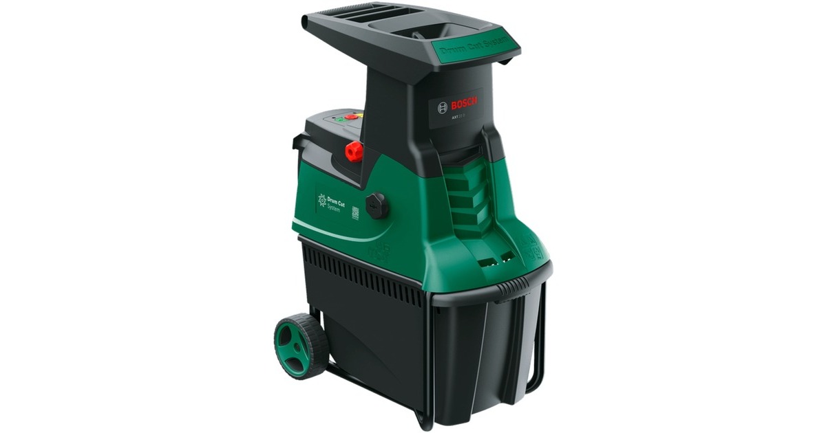 Bosch Leisehäcksler AXT 22 D, Fräswalze(grün/schwarz, 2.200 Watt) Bosch Leisehäcksler AXT 22 D, Fräswalze(grün/schwarz, 2.200 Watt)