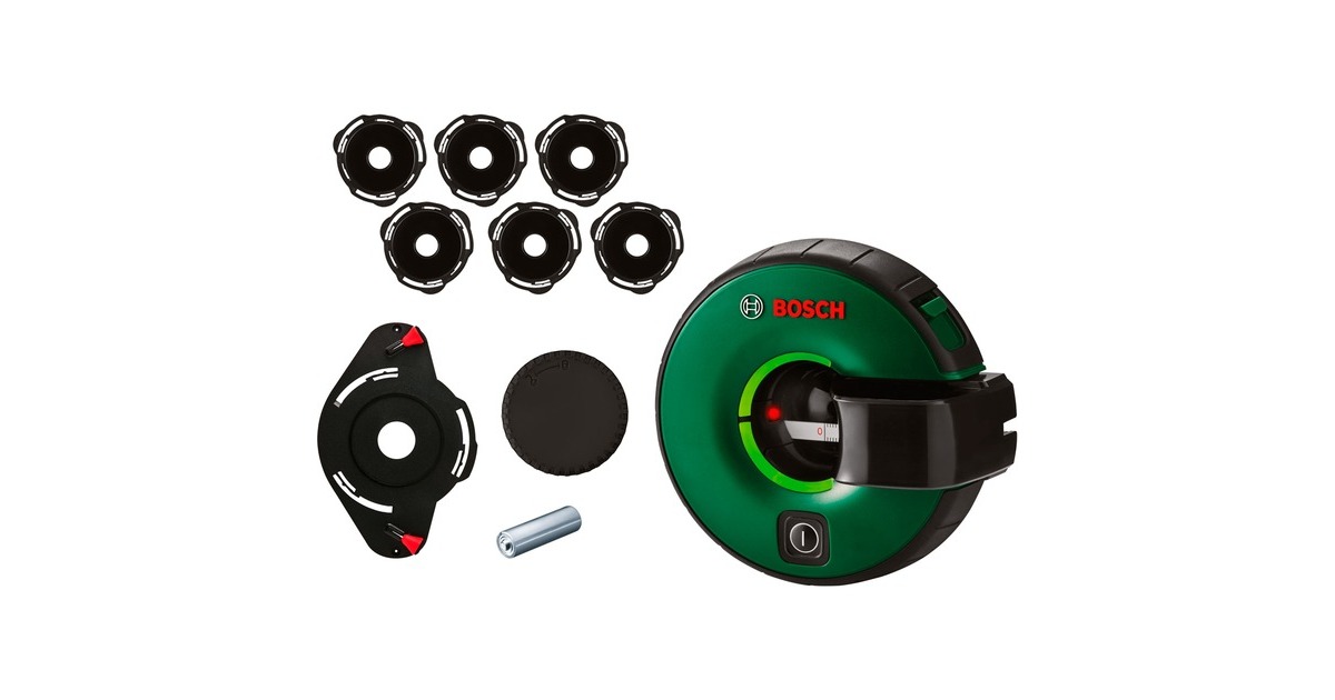 Bosch Linienlaser Atino - Set(grün, rote Laserlinie, Reichweite 1,7 Meter)