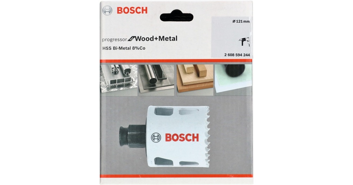 Bosch Lochsäge BiM Progressor for Wood & Metal, Ø 121mm(4.3/4