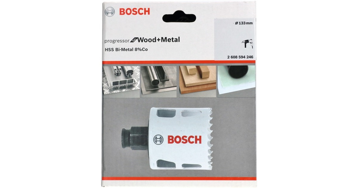 Bosch Lochsäge BiM Progressor for Wood & Metal, Ø 133mm(5.1/4