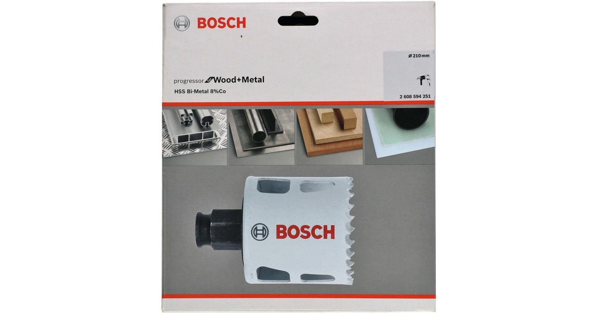 Bosch Lochsäge BiM Progressor for Wood & Metal, Ø 210mm(8.1/4