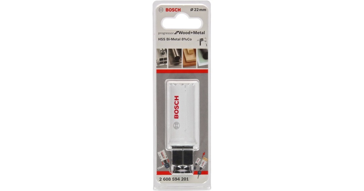 Bosch Lochsäge BiM Progressor for Wood & Metal, Ø 22mm(7/8